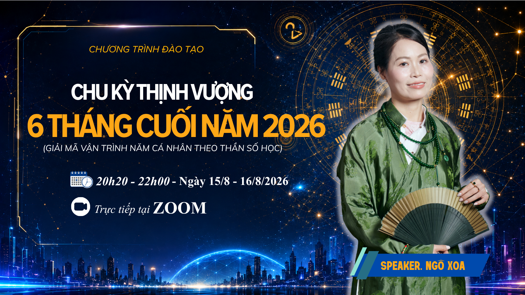 Chương trình đào tạo Chu kỳ thịnh vượng 6 tháng cuối năm 2026